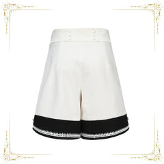 Immortal Thorn - Immortal Duke of Rabbit - Ouji Lolita Shorts With Heart-Shaped Detail
