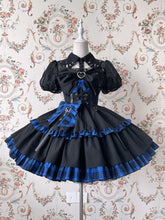 Alice Girl - Gothic Lolita Dress Blue Plaid Jumper Dress