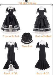 With PUJI - Prayer of the Dead - Gothic Nun Lolita OP Dress