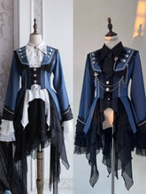 Silent Mars - Raven Crown - Gothic Lolita Suit Shirt Military Coat Skirt and Pants