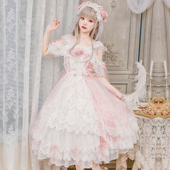Cat Fairy - Glaze Illusion - Magnificent Wedding Lolita Tea Party Dress