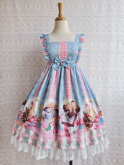Yilia - Chocolate Cat Lolita JSK Dress