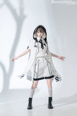 Princess Chronicles - Dry sea and Ashlar - Ouji Lolita White Short Set
