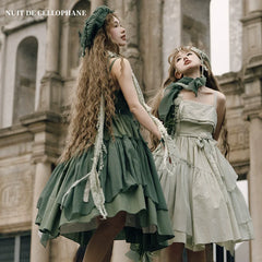 Nuit De Cellophane - A Thousand Moonfalls - Elegant Lolita JSK Dress Thin Cardigan