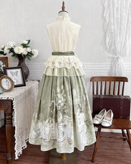 Designer's Gift - Morning Moments - Summer Lolita-inspired Chinese-style Skirt Set