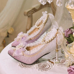 One Night - Wedding Lolita High Heels Shoes