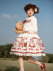 Your Princess - Winter Gift - Kawaii Lolita JSK and Coat Set