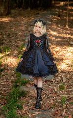 Infanta - Singer - Lolita Plain Color JSK Dress