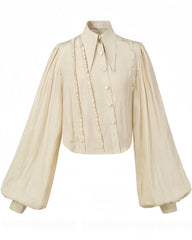 ZJstory - Starry for You - Vintage Lolita Shirt American Retro Style Blouse