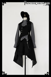 Princess Chronicles - Red Shadow - Irregular Ouji Lolita Prince Vest