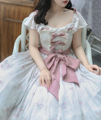 Sweet Wood - Elegant Floral Sweet Lolita OP Corset Accessory