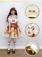 Chemical Romance - Bread New Out of the Oven - Elegant Lolita Salopette Dress