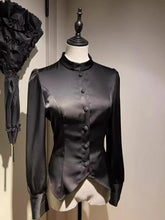 LetterfromGod - Night Guardian - Acetate Ouji Lolita Shirt With Split Hem/Adjustable Strap