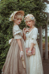 Miss point - Sally's Garden - Country Lolita Straw Top Hat