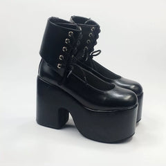 Antaina - Customized British Style High Platform Shoes