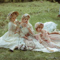 Miss Point - The Sally Gardens - Lotus Root Sleeve Lolita Blouse