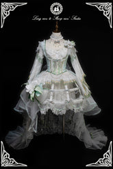 Long and Pointed Ears - Lily Overture - Wedding Lolita Dress Set Bridal Dress