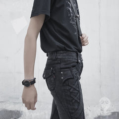 Arca et Ovis - Little Devil - Gothic Lolita Pants High Resilience Ouji Jeans