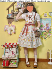 Miss Cube - Dress Up Dolls - Summer Kawaii Lolita JSK Dress Customized Size