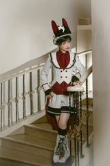 Immortal Thorn - Ouji Lolita Handsome White Prince Wind Coat