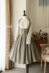 Forest Wardrobe - Retro Elegant Lolita Jumper Dress Bustier Multicolor