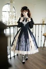 Letters from Unknown Star - Church Bell - Elegant Lolita OP Dress Long Sleeve Spring Autumn