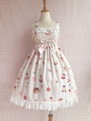 Yilia - Sweetheart Berry - Kawaii Lolita JSK Dress