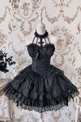 Alice Girl - Cross Maiden - Gothic Lolita Dress, Ballet Halterneck Lolita JSK