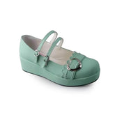 Antaina - Sweet Lolita Shoes Lace Heart Platform Shoes in Plus Size