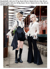 With PUJI - Hunter of Gold - Ouji Lolita Shorts/Pants Outfit Twins Set