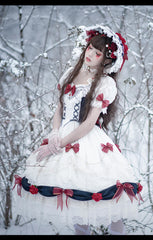 Youpairui - Snow White Sweet Lolita OP Dress