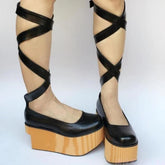 Antaina - Wedding Lolita Platform Shoes Bridal Shoes Multicolor