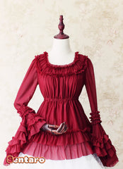 Sentaro - Shufrey - Classic Elegant Multicolor Lolita Blouse