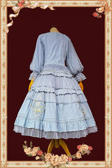 Infanta - Melaleuca Lily - Embroidery Country Lolita Blouse and Skirt