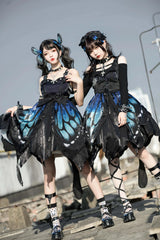 Star Fantasy - Butterfly Effect Normal Waist JSK Punk Dress