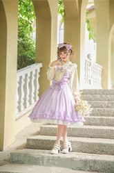 Strawberry Witch - Midsummer Star - Foil Printing Lolita JSK Dress Solid Color