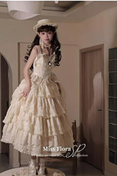 MEEKWIND - Miss Flora - Elegant Lolita Bodice Suit Tiered Skirt