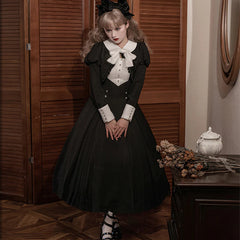 Letters from Unknown Star - Collection box - Spring Black Lolita OP