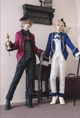 CastleToo - Coffin of Pilgrimage - Ouji Lolita Shirt Pants Suit Medieval European Prince Suit