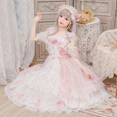 Cat Fairy - Glaze Illusion - Magnificent Wedding Lolita Tea Party Dress
