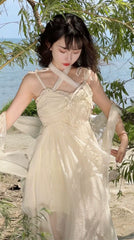 Letters from Unknown Stars - Daily Lolita JSK Dress Summer Elegant Dress