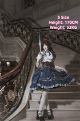 Cornfield Lolita - Gilded Pointer - Elegant Classic Lolita Skirt Suit Punk Lolita Style