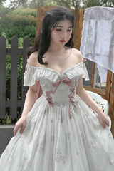 Sweet Wood - Elegant Floral Sweet Lolita OP Corset Accessory