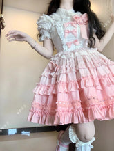 Mengfuzi - Little Milkfoo - Vintage Lolita Gradient Dress