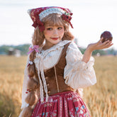 Miss Point - Rich Hymn - Lolita Bavarian Cotton Embroidered Blouse