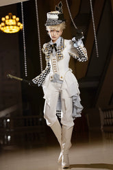 Immortal Thorn - Lost Alice - Ouji Lolita Coat Checkered Prince Outwear