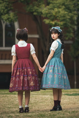 Miss Point - Antique Key - Elegant Lolita JSK Retro Lolita Dress