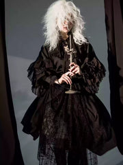 ZJstory - Dragon Bone Cemetery - Gothic Lolita Long Sleeve Blouse