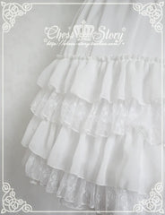 Chess Story - Le Printemps - Elegant Lolita Long Petticoat Half Dress