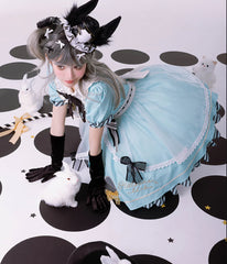 Confession Balloon - Alice in Wonderland - IP Collab Sweet Lolita OP Dress and KC
